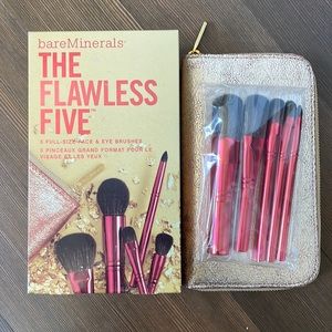 NEW The Flawless five brush collection bare minerals